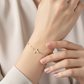 Three Butterfly 18K-Gold-Dipped Polished Brass Bracelet