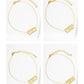 Gold Plated Birth Year Anklet