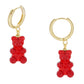 Color Gummy Bear Huggie Earrings