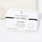 Inspirational Messages "Be Kind" Tube Bar Bracelet
