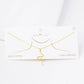 Gold Cubic Serpent Necklace