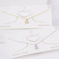 Gold Plated Wishbone Necklace