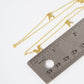 Mini Spaced Letter MAMA Necklace