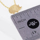 Gold Plated Hedgehog Necklace