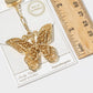 Elegant Filigree Butterfly Bag Charm