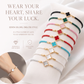 Clover Luck Braided Cord Bracelet