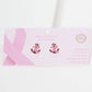 Breast Cancer Awareness Anchor Ribbon Earrings