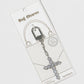 Crystal Cross Bag Charm