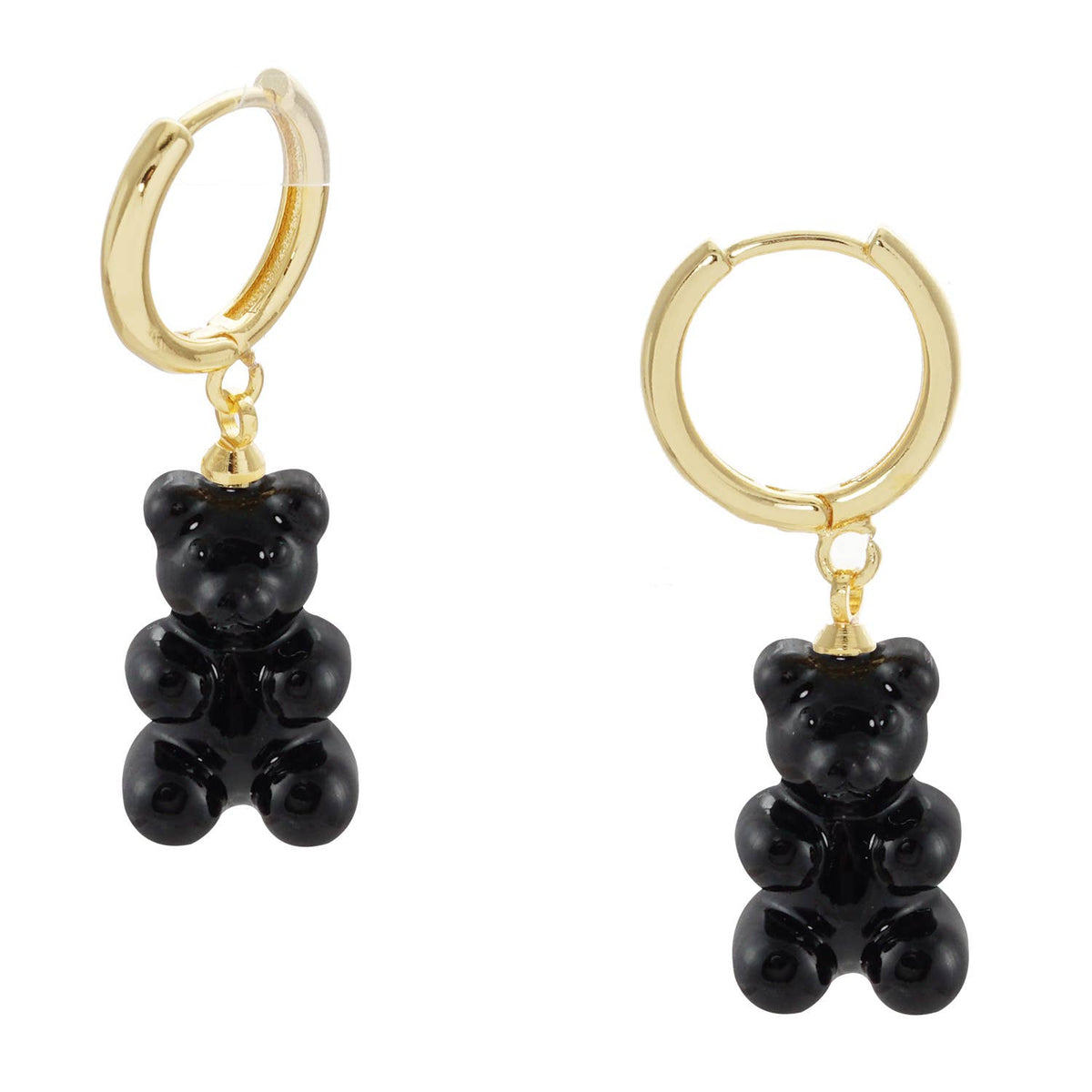Color Gummy Bear Huggie Earrings
