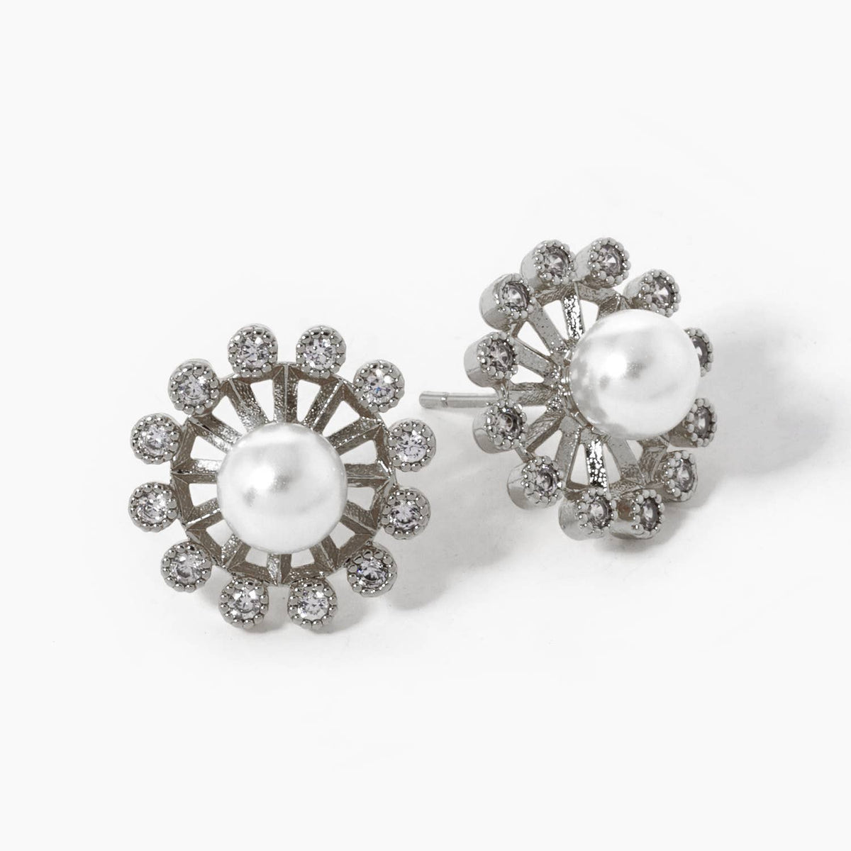 Freshwater Pearl Shell Collector Earrings