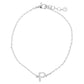 Gold Plated Initial Letter Bracelet