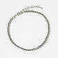 Gold & Silver Dipped Box Chain Anklet - Hypoallergenic Minim