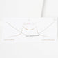Gold Plated Thin Bar Necklace