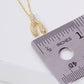 Gold Plated Wishbone Necklace