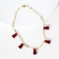 Multicolor Beaded Gummy Bear Necklace