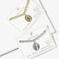 Miraculous Medal Magnetic Clasp Chain Bracelet