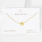 Dainty Pavé Flower Charm Bracelet