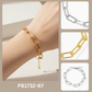 Minimalist Bold Paperclip Chain Bracelet