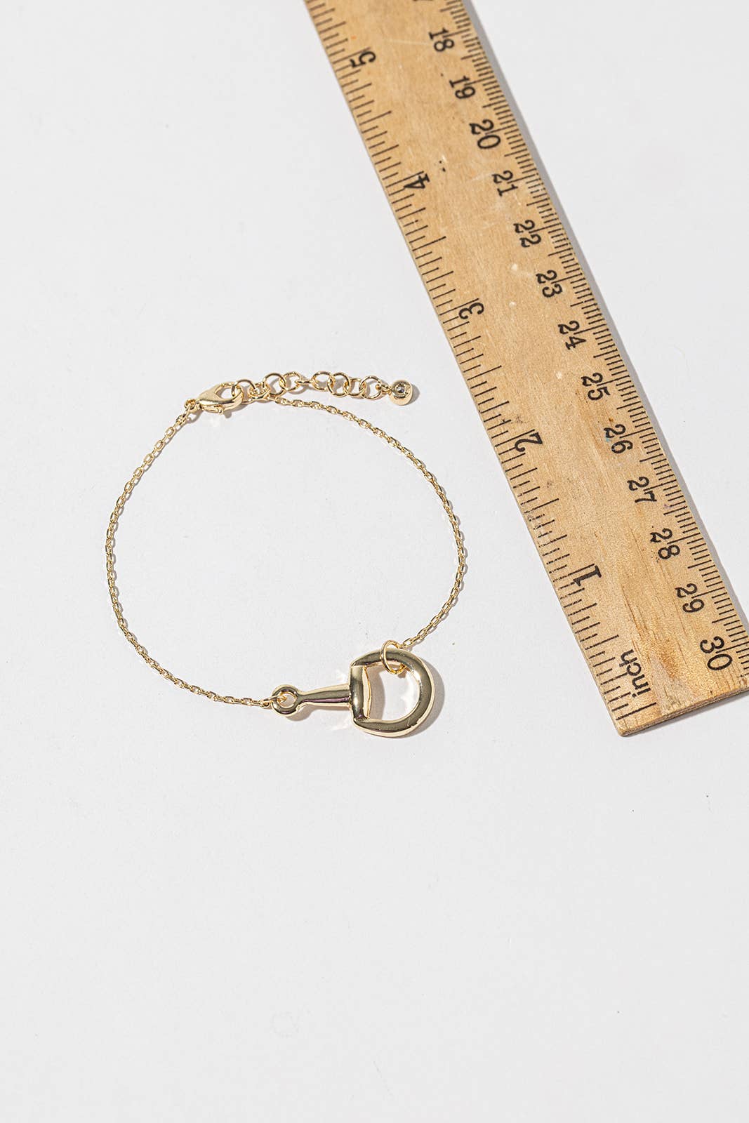 Statement Horsebit Charm Bracelet