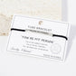 Inspirational Messages "You're my Person" Tube Bar Bracelet