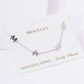 Minimalist "MAMA" Letter Charm Bracelet