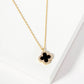 Pave-Set 11mm Quatrefoil Pendant Necklace