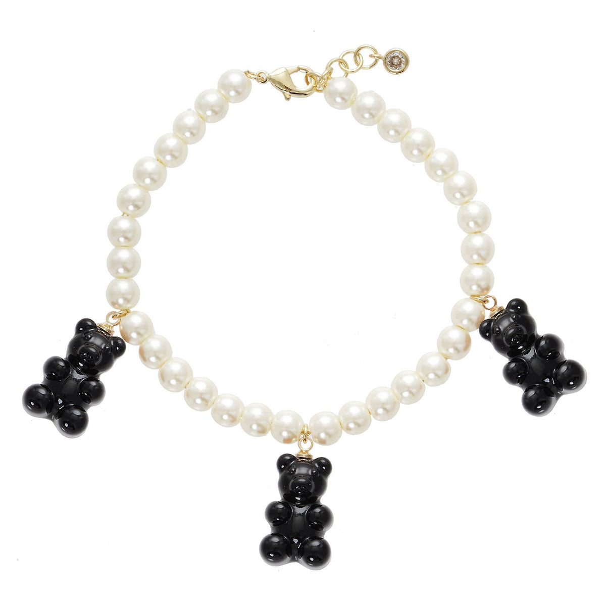 Multicolor Beaded Gummy Bear Bracelet