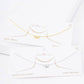 Gold Simple Evil Eye Necklace