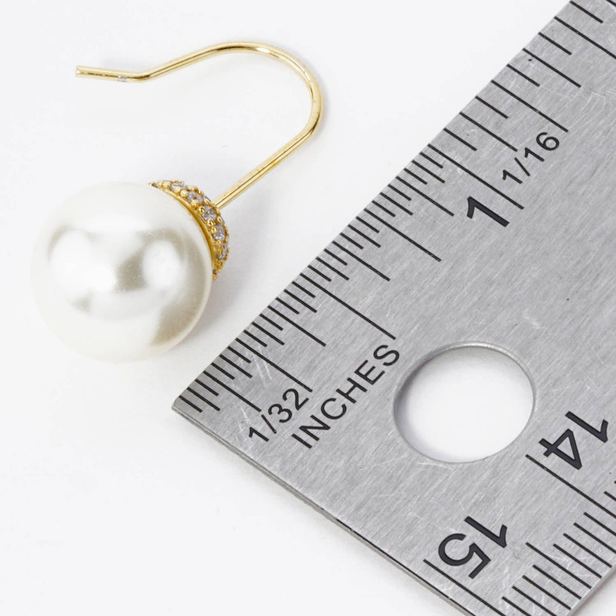 Elegant Bridesmaid Proposal Pearl Drop Earrings