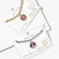 Pink Ribbon "Fighter" Breast Cancer Awareness Magnetic Clasp