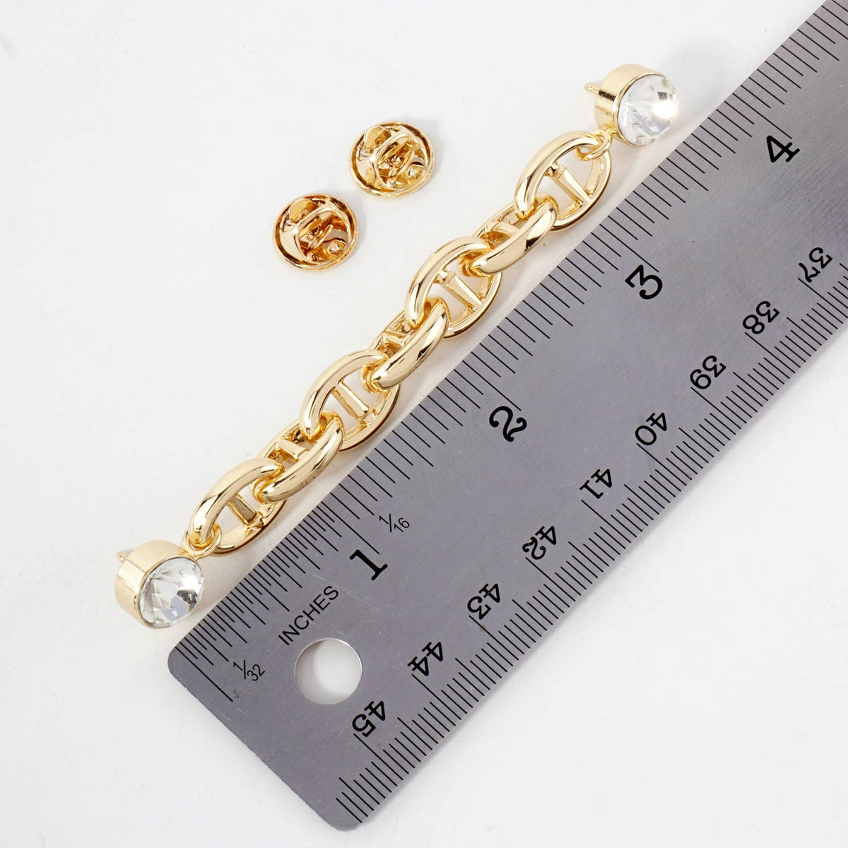 Hypoallergenic Mariner Link Cap & Apparel Pin Chain