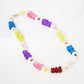 Gummy Bear Necklace Colorful Resin Crazy Aesthetic