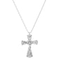 Gold Plated Resurrection Cross Necklace