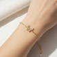 Dainty Pave Butterfly Chain Bracelet