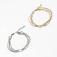 3-in-1 Layered Chain Bracelet with Easy Magnetic Clasp