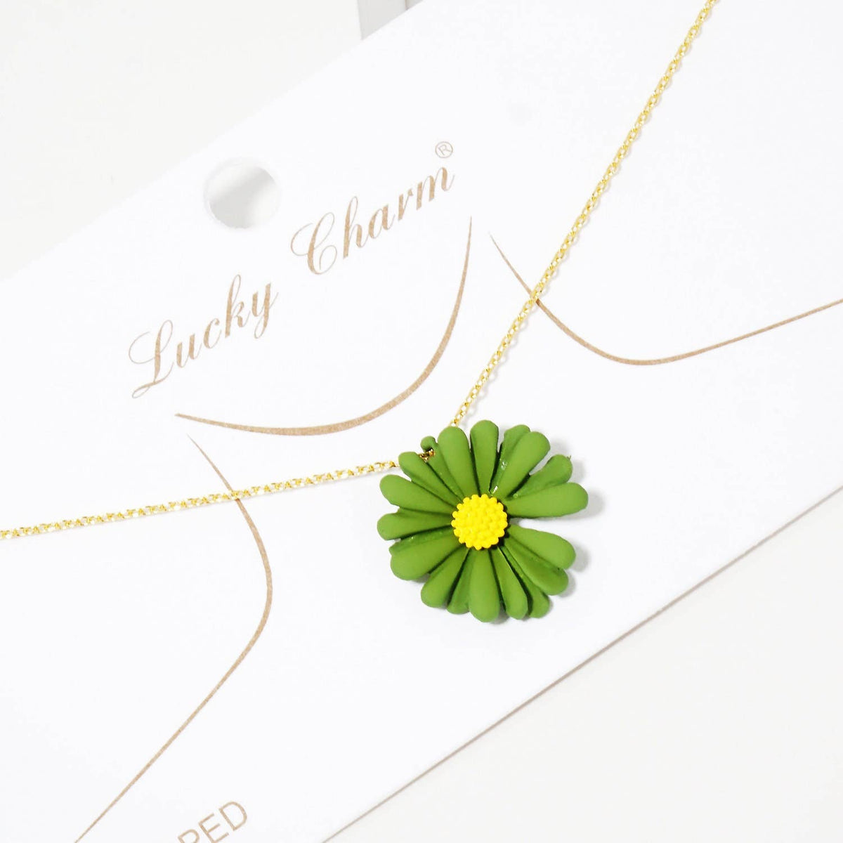 Daisy Charm Necklace
