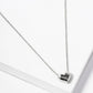 Minimalist Puffed Heart Pendant Necklace