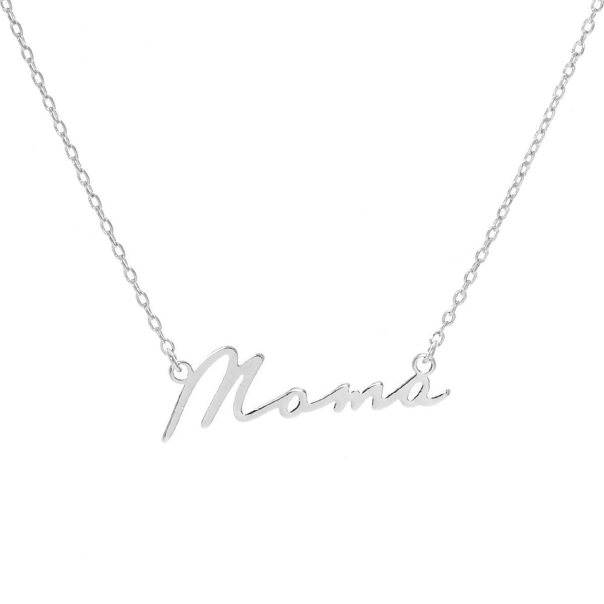 Gold Plated Mama Letter Necklace