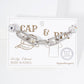 Crystal Chain Cap & Collar Pin
