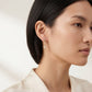Dainty Pavé Star & Safety Pin Drop Earrings