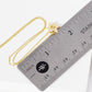 Gold Plated David Star Necklace