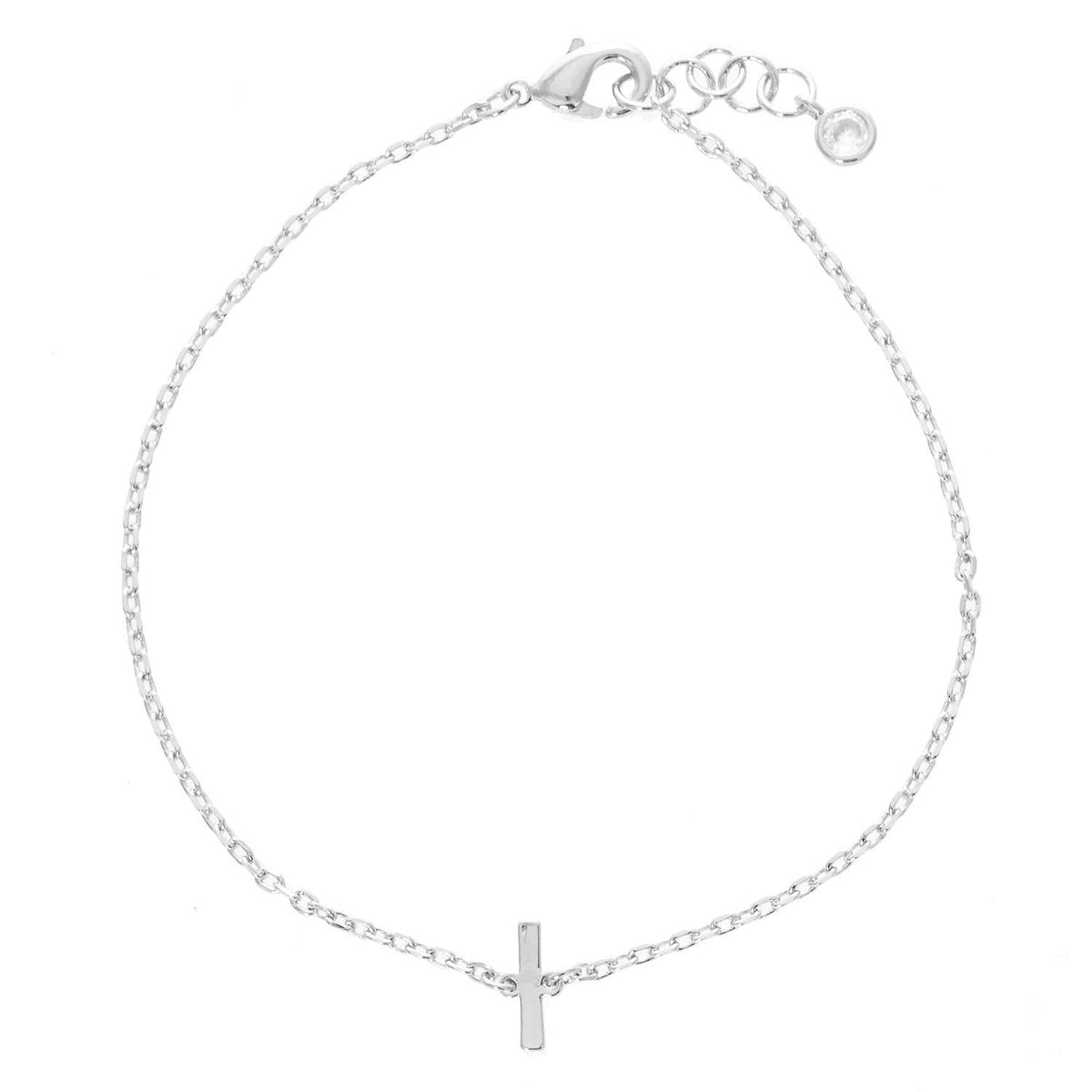 Gold Plated Initial Letter Bracelet