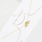 Gold Stegosaurus Dinosaur Necklace