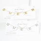 Mini Spaced Letter Queen Necklace