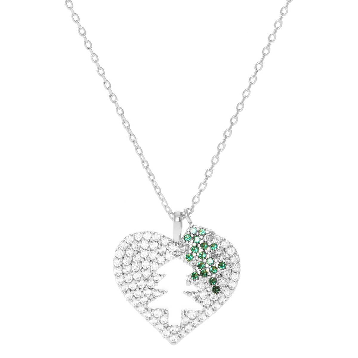 Dainty Christmas Tree Necklace