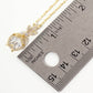 Botanical-Theme Upside-Down Tulip Design Necklace
