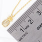 Pave CZ Pineapple Pendant Necklace