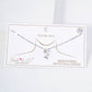 Botanical-Theme CZ Pearl Flower Pendant Necklace