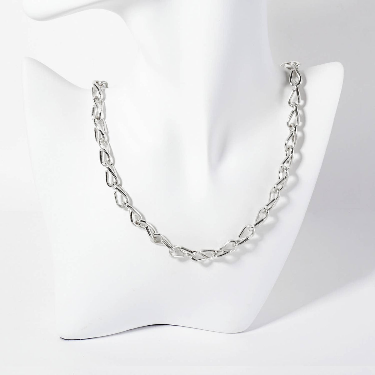 Polished Brass Chain Necklace