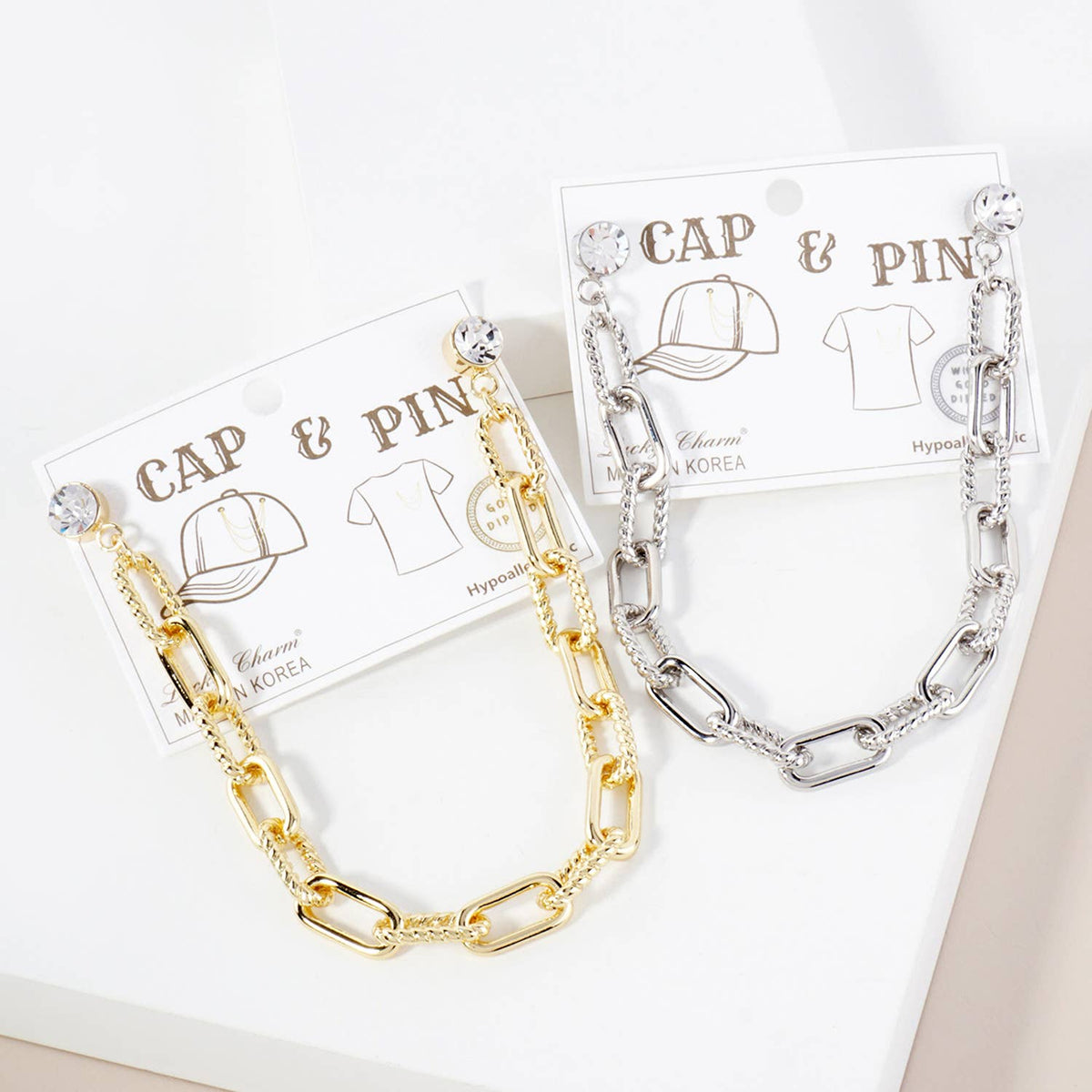Chunky Link Hat Jewelry